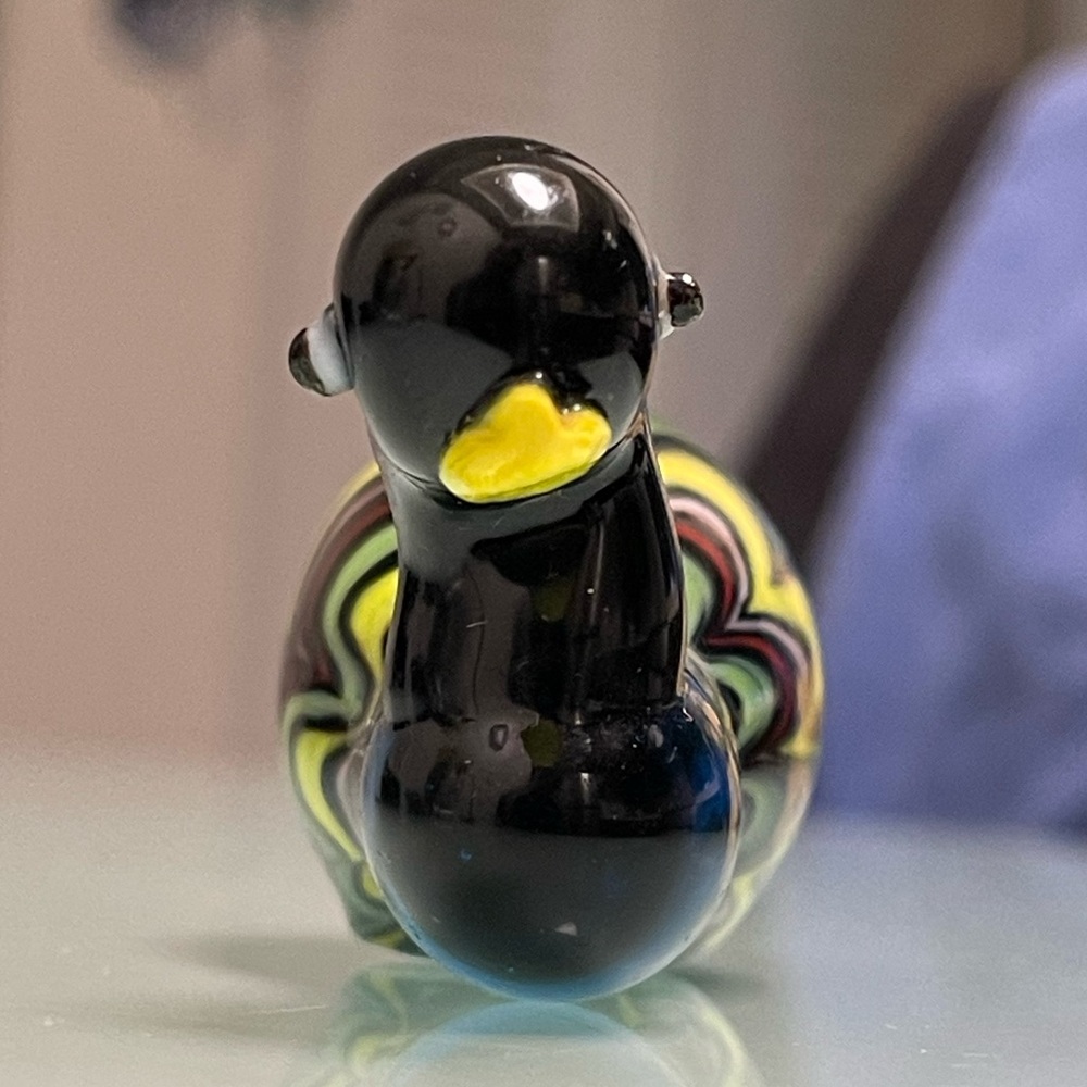 ❄️Sale❄️
 Vintage Murag
no Italy Colorful Glass Bird duck mini - Picture 7 of 10